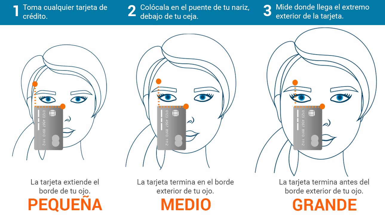 Cómo saber tu talla de gafas de sol: Paso por fotos) | Lentiamo