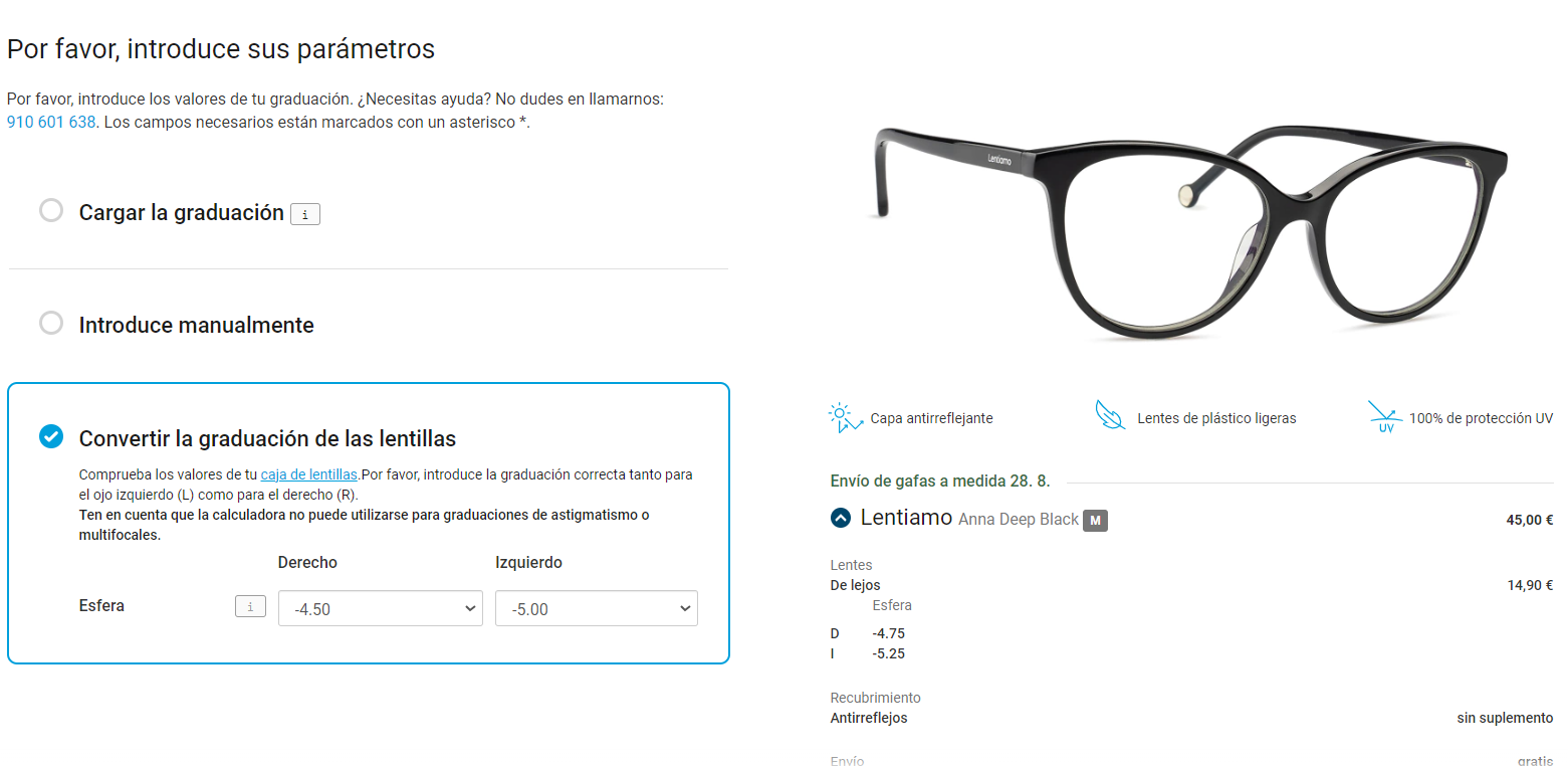 Lentillas con graduacion clearance