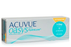 Acuvue Oasys 1-Day with HydraLuxe for Astigmatism (30 lentillas)