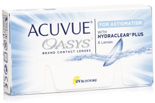 Acuvue Oasys for Astigmatism 6 lentillas