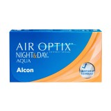 Air Optix Night & Day Aqua (6 lentillas) + Solunate Multi-Purpose 400 ml con estuche 39482