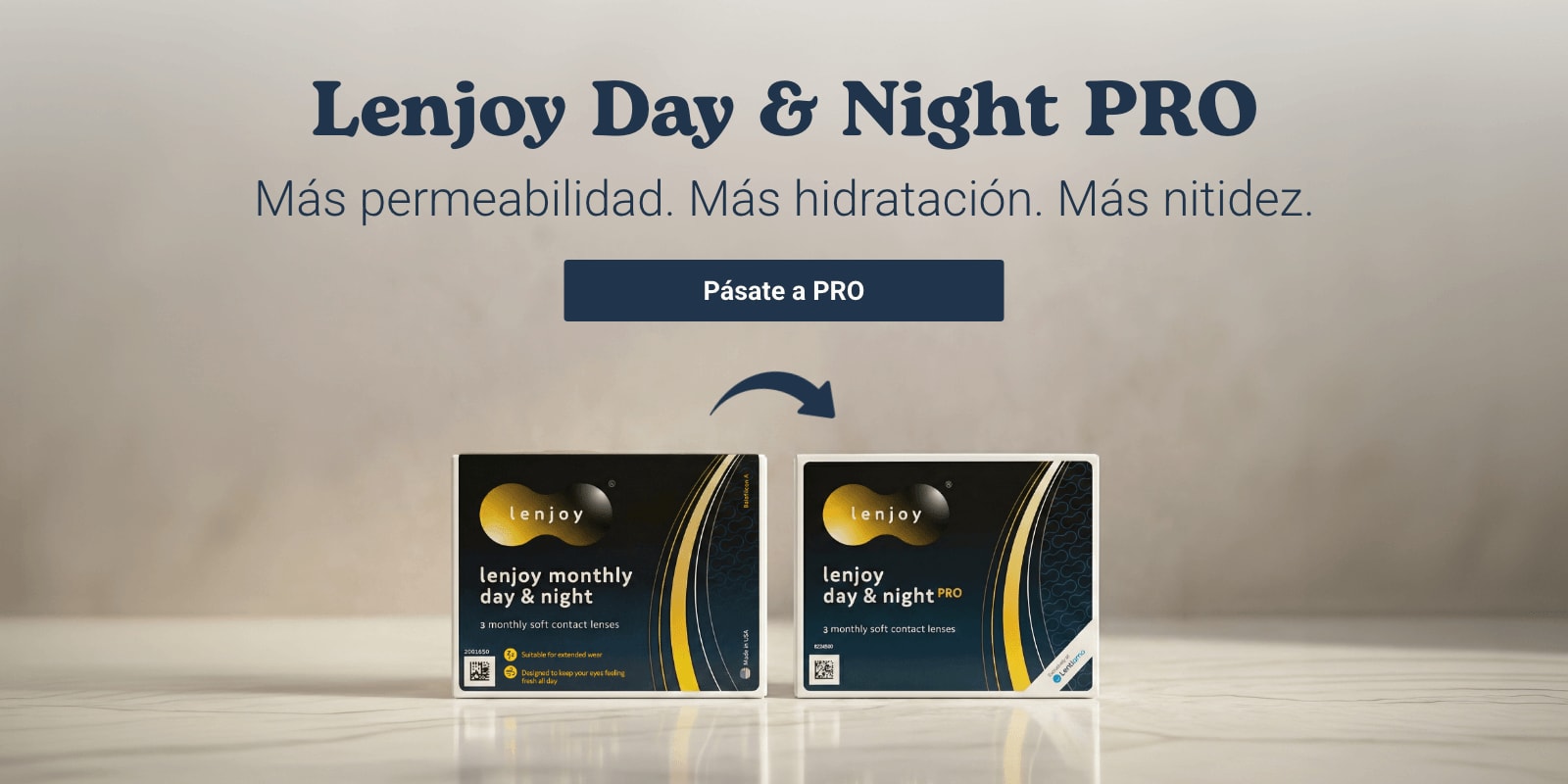 Lenjoy Day & Night PRO (3 lentillas)