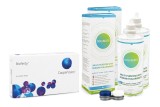 Biofinity CooperVision (6 lentillas) + 2 x Solunate Multi-Purpose 400 ml con estuche 27802