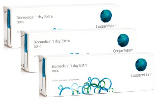 Biomedics 1 Day Extra Toric CooperVision (90 lentillas)