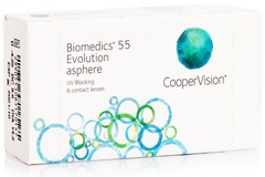 Biomedics 55 Evolution CooperVision (6 lentillas)