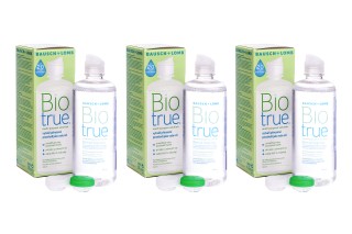 Biotrue Multi-Purpose 3 x 300 ml con estuches