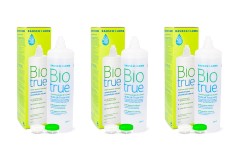 Biotrue Multi-Purpose 3 x 480 ml con estuches