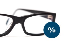 11% de descuento en lentes de gafas