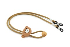 Correa marrón para gafas de niños