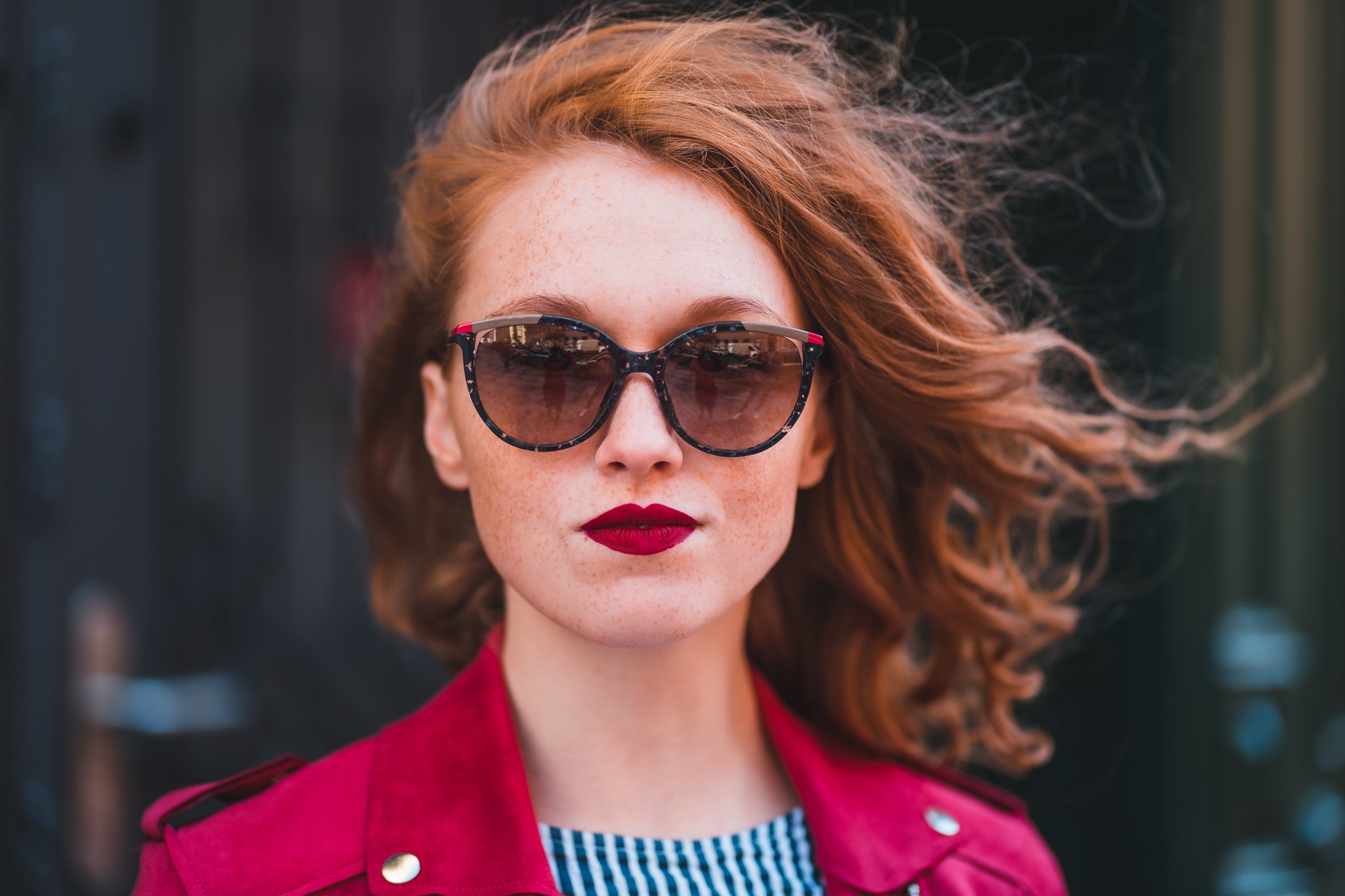 Gafas de sol carolina herrera redondas clearance