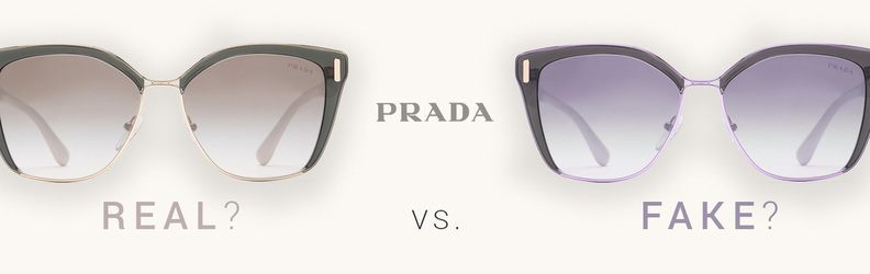 Cómo reconocer gafas de sol Prada falsas | Lentiamo