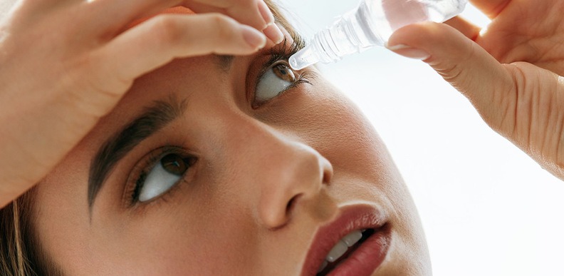 Visine Gotas para aliviar los ojos secos cansados, gotas hidratantes y  calmantes para ojos irritados debido al uso de pantalla y computadora, 0.5