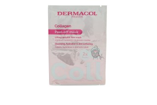 Dermacol Collagen Coll mascarilla metálica lifting exfoliante