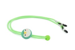 Correa verde para gafas de niños