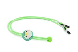Correa verde para gafas de niños