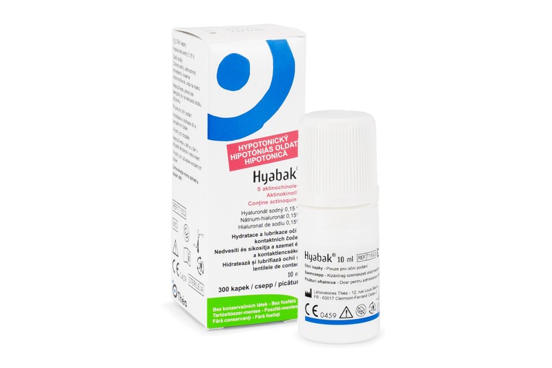 Gotas Hyabak 0.15% gtt. 10 ml con ácido hialurónico