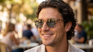 Izipizi Sun #E Light Tortoise Imagen generada