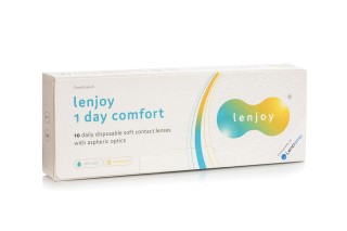 Lenjoy 1 Day Comfort (10 lentillas) - bonus