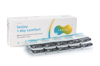 Lenjoy 1 Day Comfort (30 lentillas) + 10 lentillas gratis