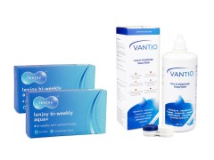 Lenjoy Bi-weekly Aqua+ (12 lentillas) + Vantio Multi-Purpose 360 ml con estuche