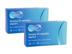 Lenjoy Bi-weekly Aqua+ (12 lentillas)
