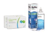 Lenjoy Monthly Comfort (6 lentillas) + ReNu MultiPlus 360 ml con estuche 27814