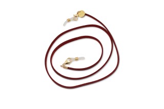 Cadena Meller Ebo Burgundy para gafas