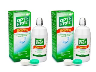 OPTI-FREE Express 2 x 355 ml con estuches