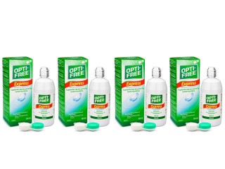 OPTI-FREE Express 4 x 355 ml con estuches
