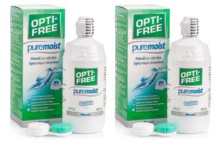 OPTI-FREE PureMoist 2 x 300 ml con estuches
