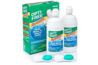 OPTI-FREE RepleniSH 2 x 300 ml con estuches