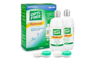 OPTI-FREE RepleniSH 2 x 300 ml con estuches