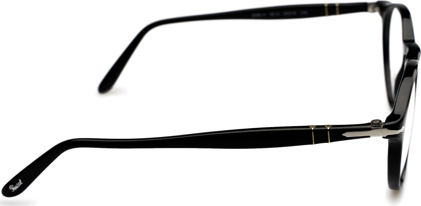 Persol PO3108S/S TYPEWRITER 95/56 Zwart Heren Zonnebril PO3108S
