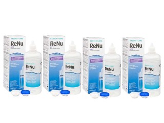 ReNu MPS Sensitive Eyes 4 x 360 ml con estuches
