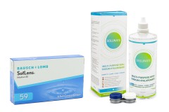 SofLens 59 (6 lentillas) + Solunate Multi-Purpose 400 ml con estuche