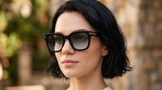 Tom Ford Leigh FT1115 01B 52 Imagen generada