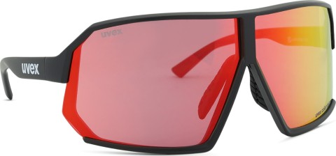 Uvex Sportstyle 237 CV Black Matt/Mir. Red S5330862287